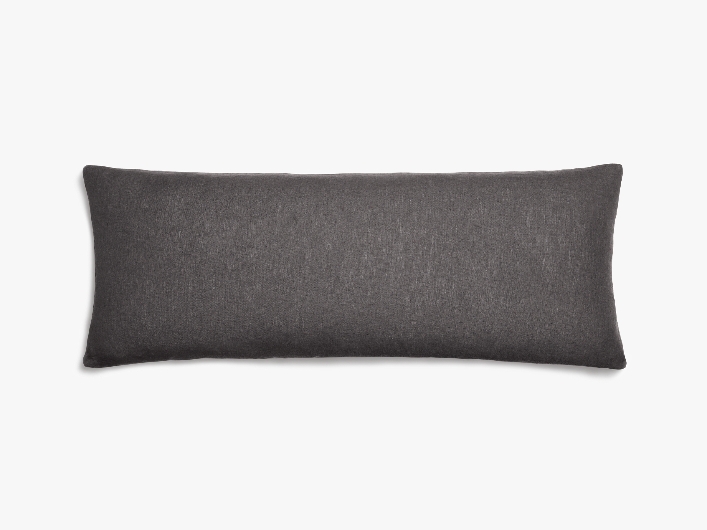 Dark Gray Natural Linen Envelope Button Closure 18 x 18 Pillow Cover – 1  Season At A Time