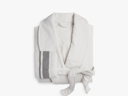 Fouta Stripe Bathrobe Product Image