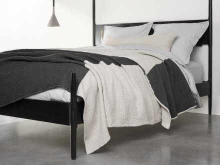Wool Gauze Bed Blanket