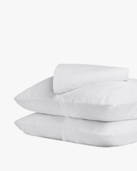 White Linen Sheet Set