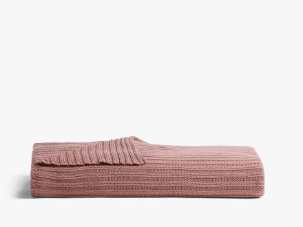 Oversized Rib Knit Throw Product Image