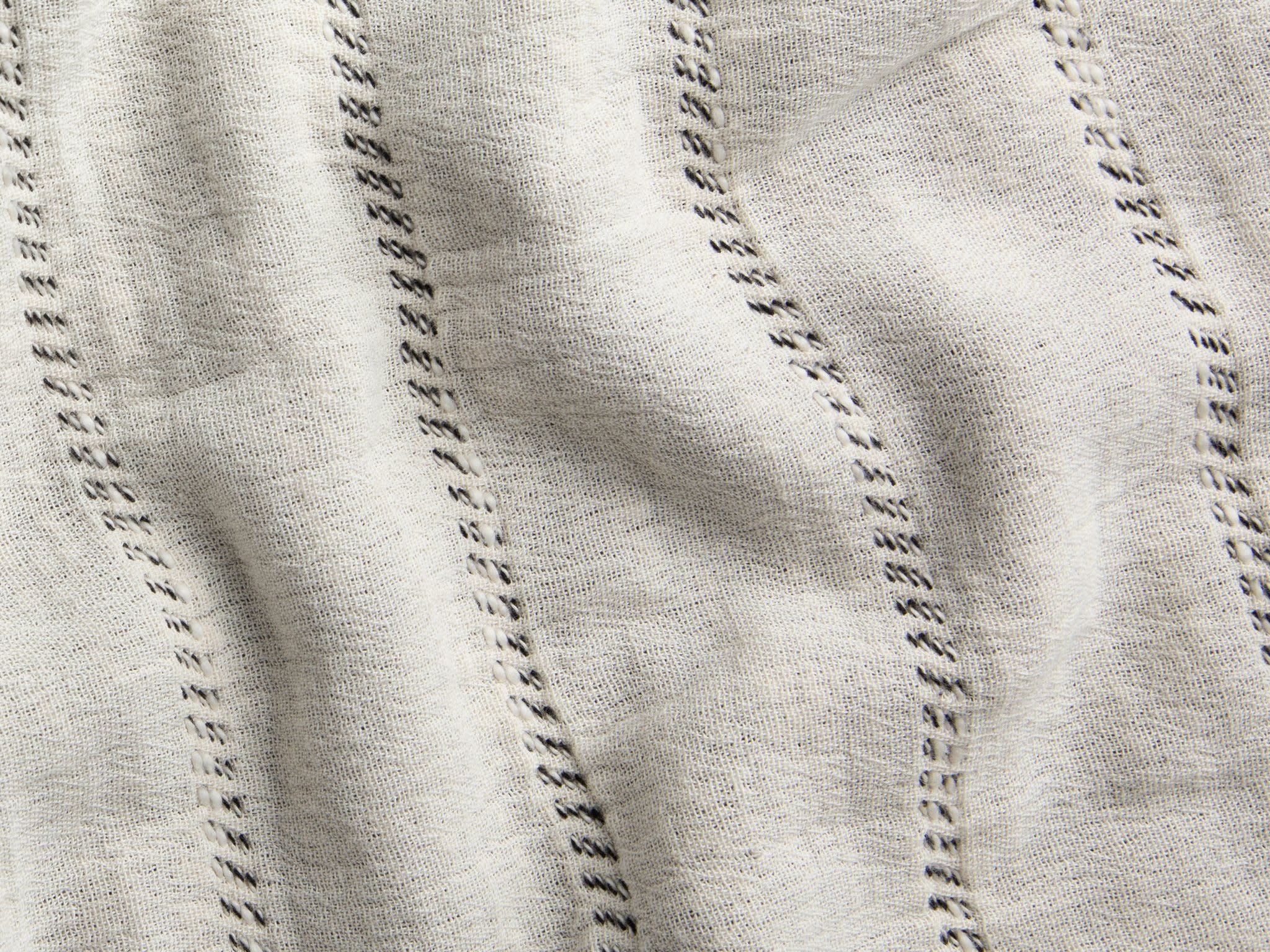Close Up Of Natural Maze Coverlet