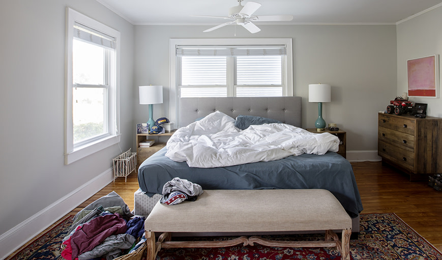 Shep Rose's Bedroom Before