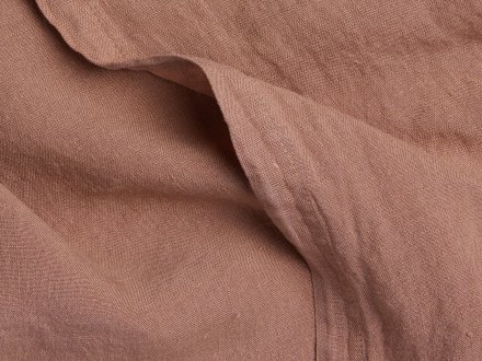 Close Up Of Linen Pillowcase Set