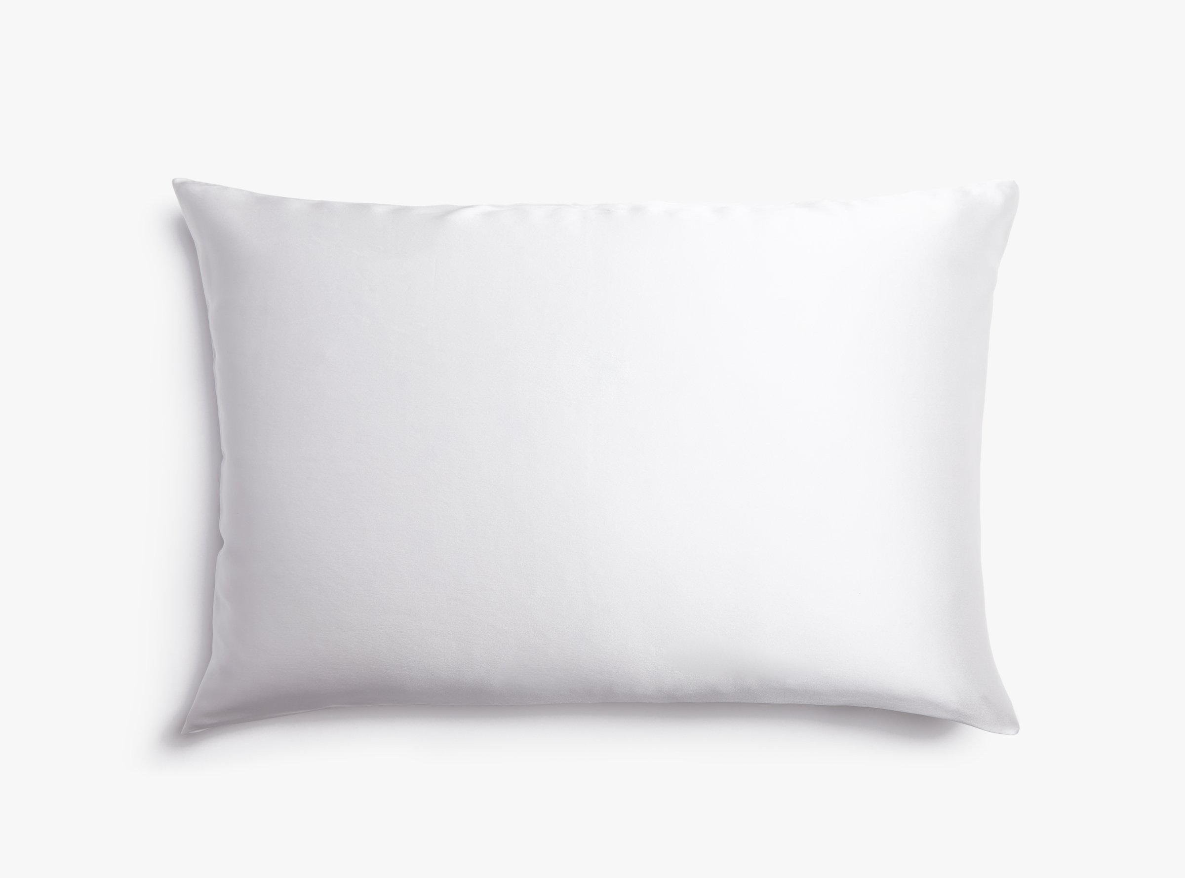 Silk Pillowcase White Lightbox 2221 