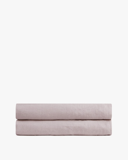 Haze Linen Fitted Sheet