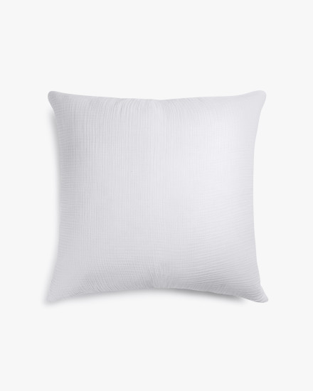 White Organic Cloud Cotton Euro Sham