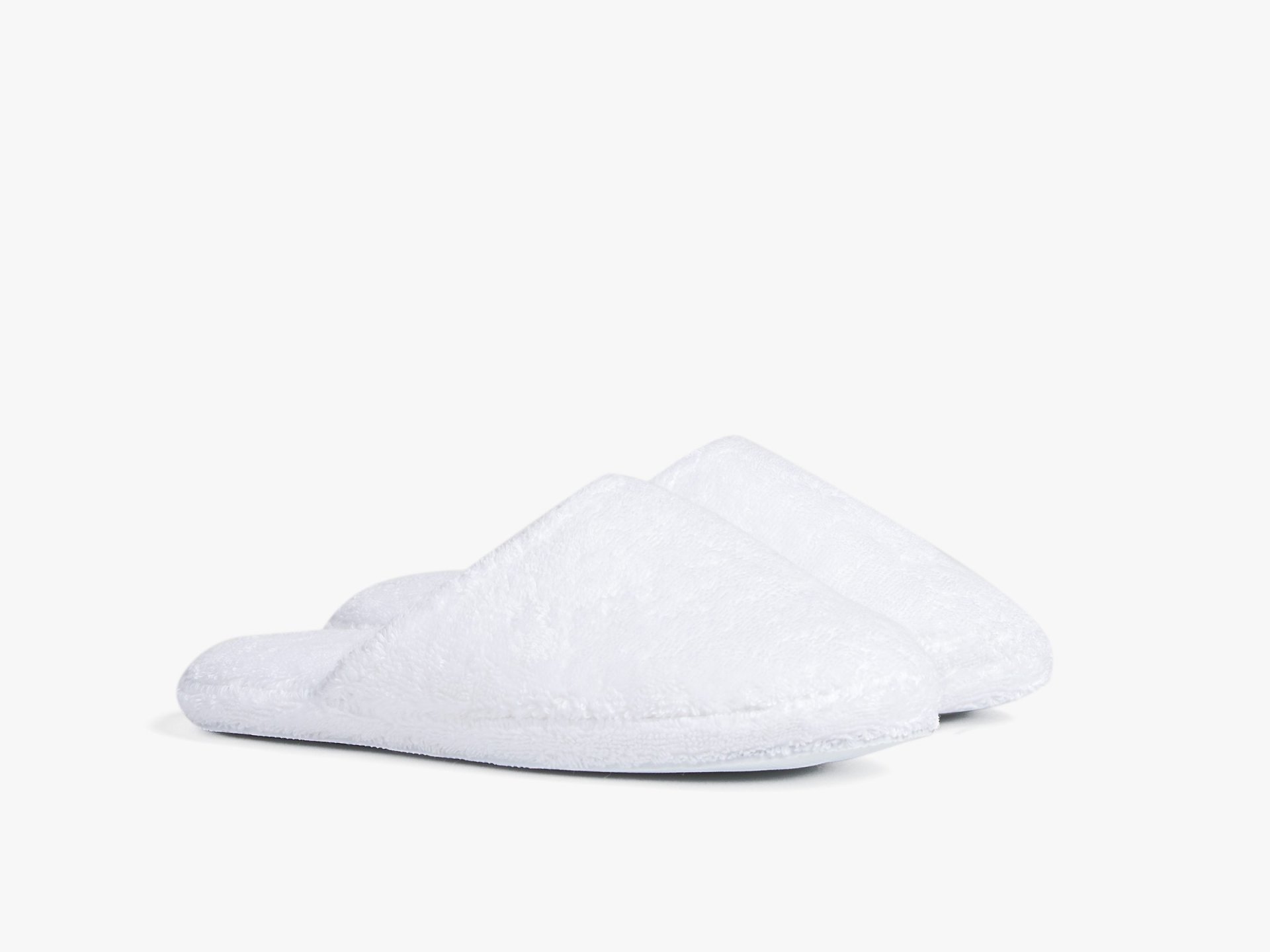 Parachute Home certified organic cotton slippers