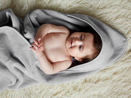 Organic Hooded Baby Towel