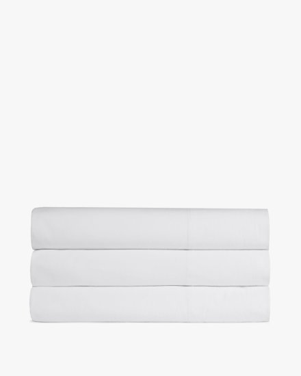 White Percale Top Sheet