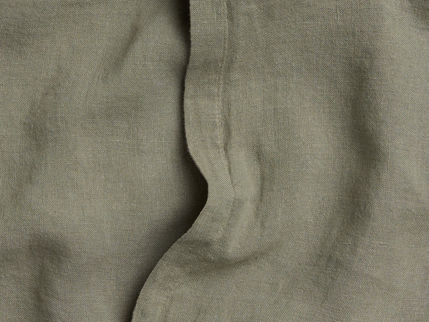 Moss Linen Pillowcase Set
