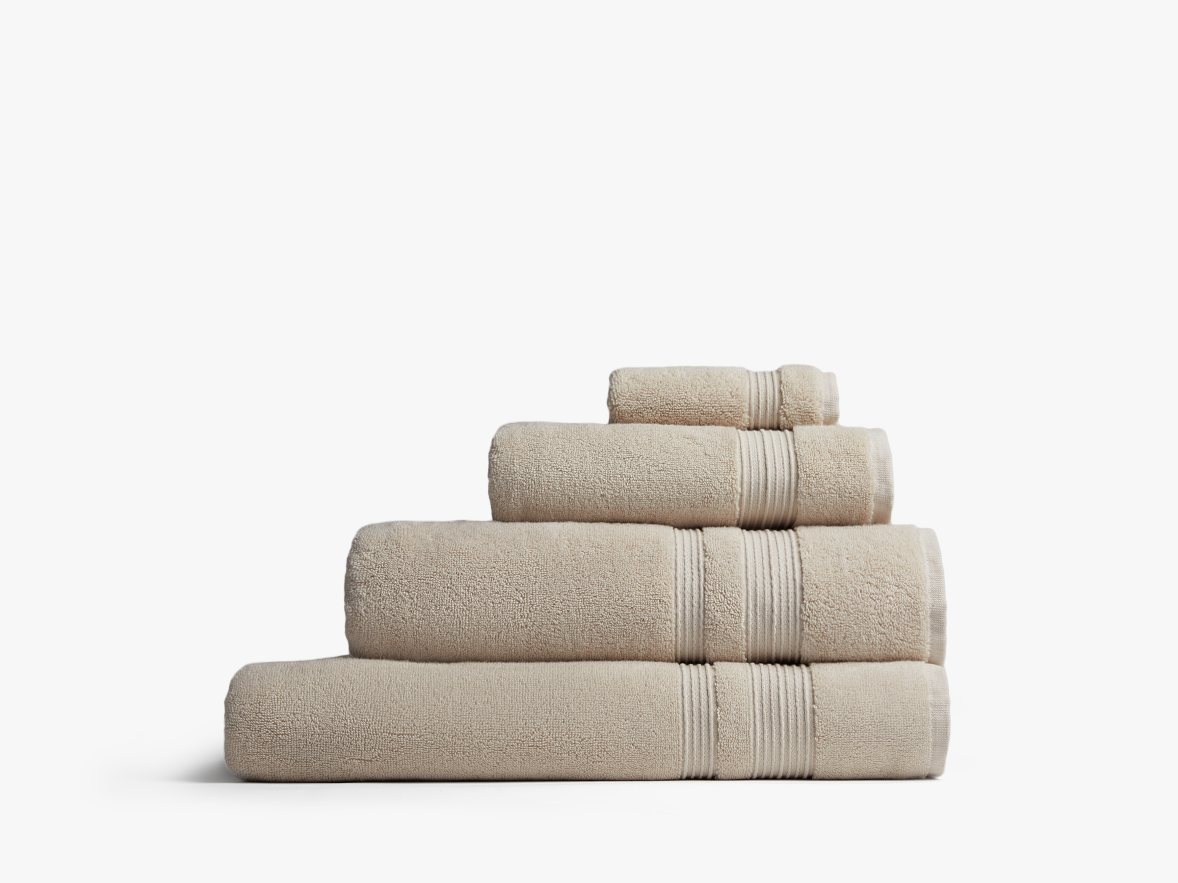 Classic Turkish Cotton Hand Towel in Beige | Parachute