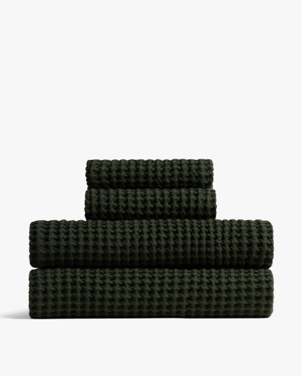 Evergreen 2 2 Waffle Bath Bundle