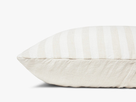 Striped Linen Euro Sham