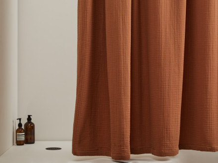 Organic Cloud Cotton Shower Curtain