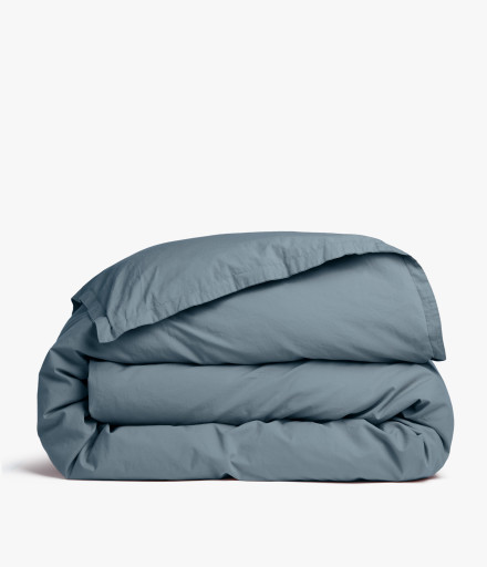 Wave Percale Duvet Cover
