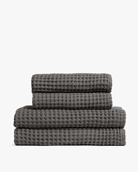 Charcoal 2 2 Waffle Bath Bundle