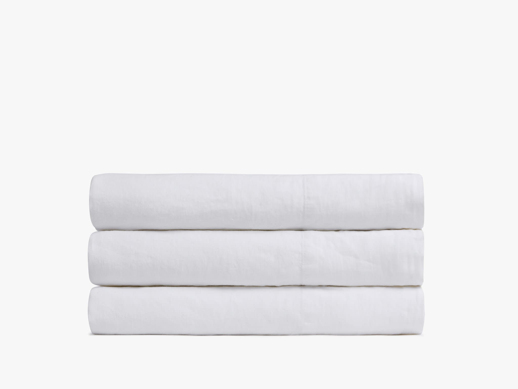 White Linen Top Sheet Product Image