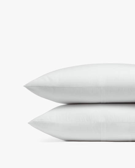 White Organic Soft Luxe Pillowcase Set