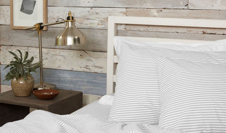 Malibu Stripe bedding 