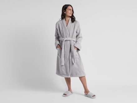 Soft Rib Robe Shown In A Room