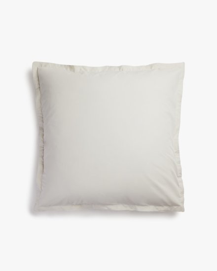 Sand Percale Euro Sham