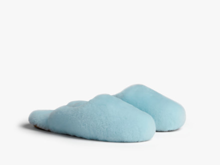 Le FLEUR Shearling Wool Slippers