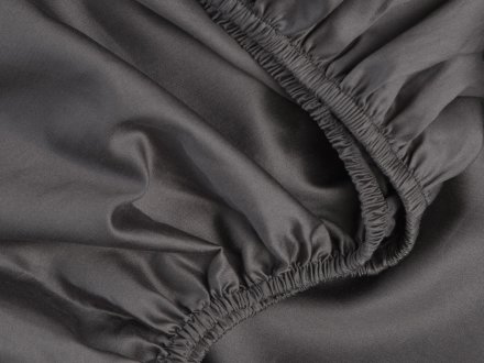 Close Up Of Sateen Fitted Sheet