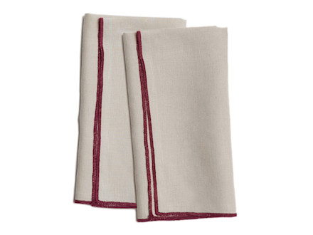 Contrast Edge Napkins