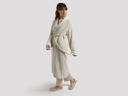 Organic Gauze Terry Robe