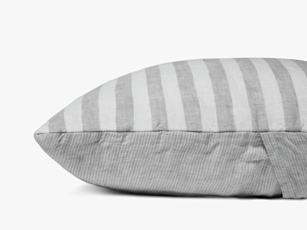 Striped Linen Euro Sham