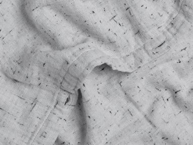 Close Up Of Grey Speckled Duvet Cover Set