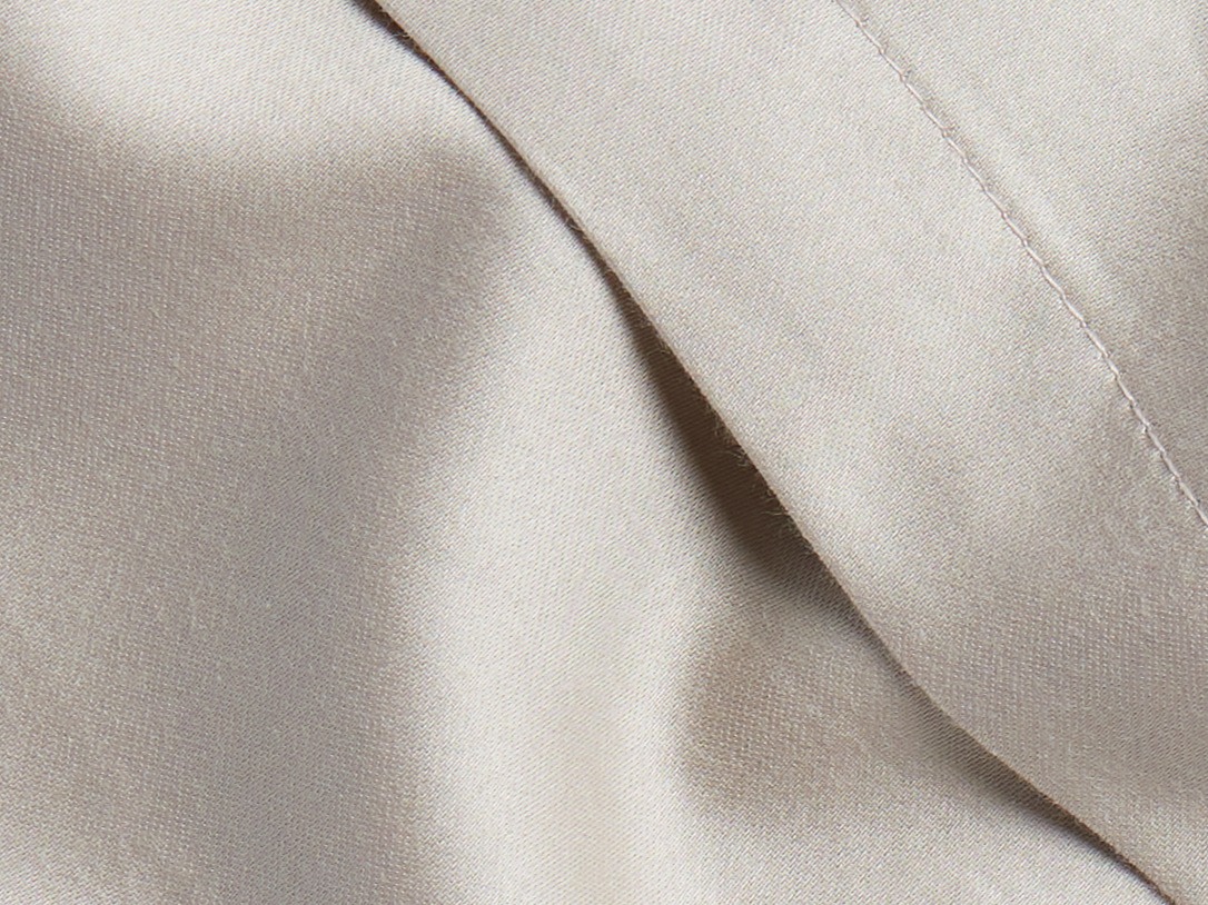 Detail photo of sateen sheeting