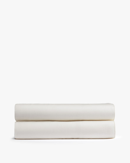 Cream Sateen Fitted Sheet