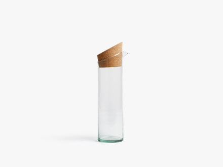 Canopy Recycled Glass Water Carafe