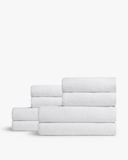 White 4 4 Organic Cotton Bath Bundle