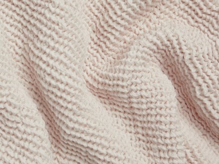 Close Up Of Waffle Baby Blanket