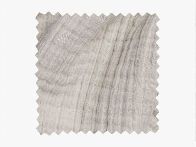 Natural Cloud Linen Gauze Fabric Swatch