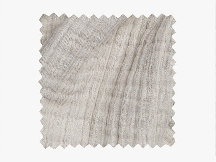 Cloud Linen Gauze Fabric Swatch