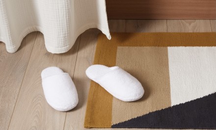 classic white turkish cotton slippers