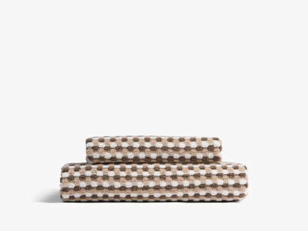 Organic Cotton Mosaic Towels