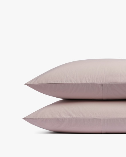 Haze Percale Pillowcase Set