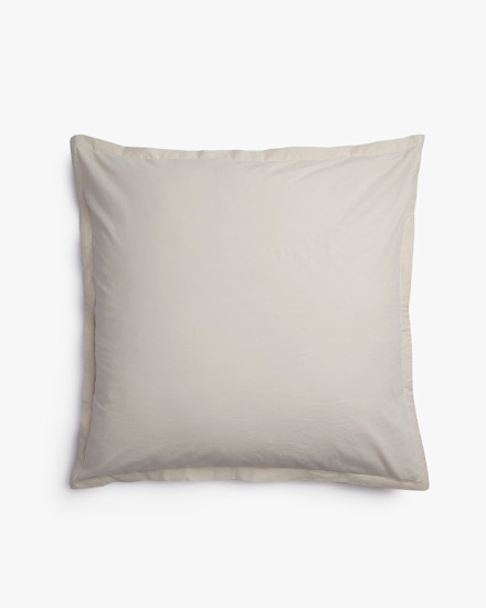 Bone Brushed Cotton Euro Sham