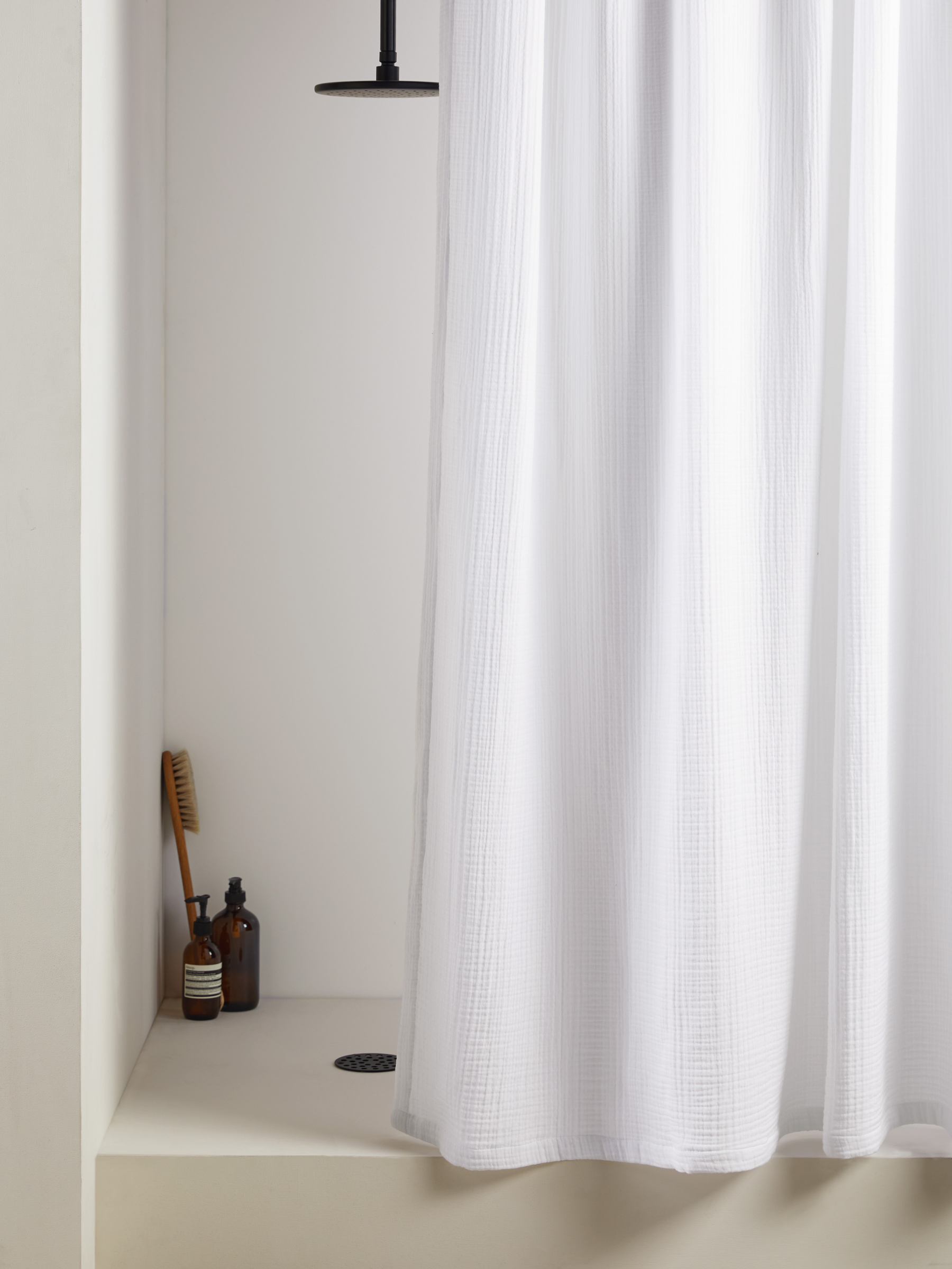 Mediterranean Organic Shower Curtain – Coyuchi