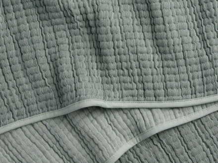 Organic Channel Gauze Throw