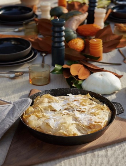 Pastilla on holiday table. 