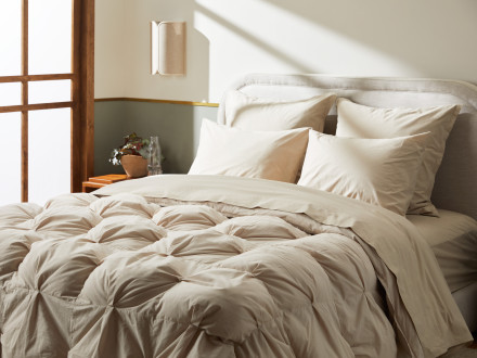 Organic Cotton Puff Comforter