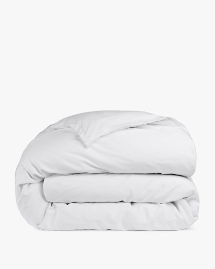 White Sateen Duvet Cover