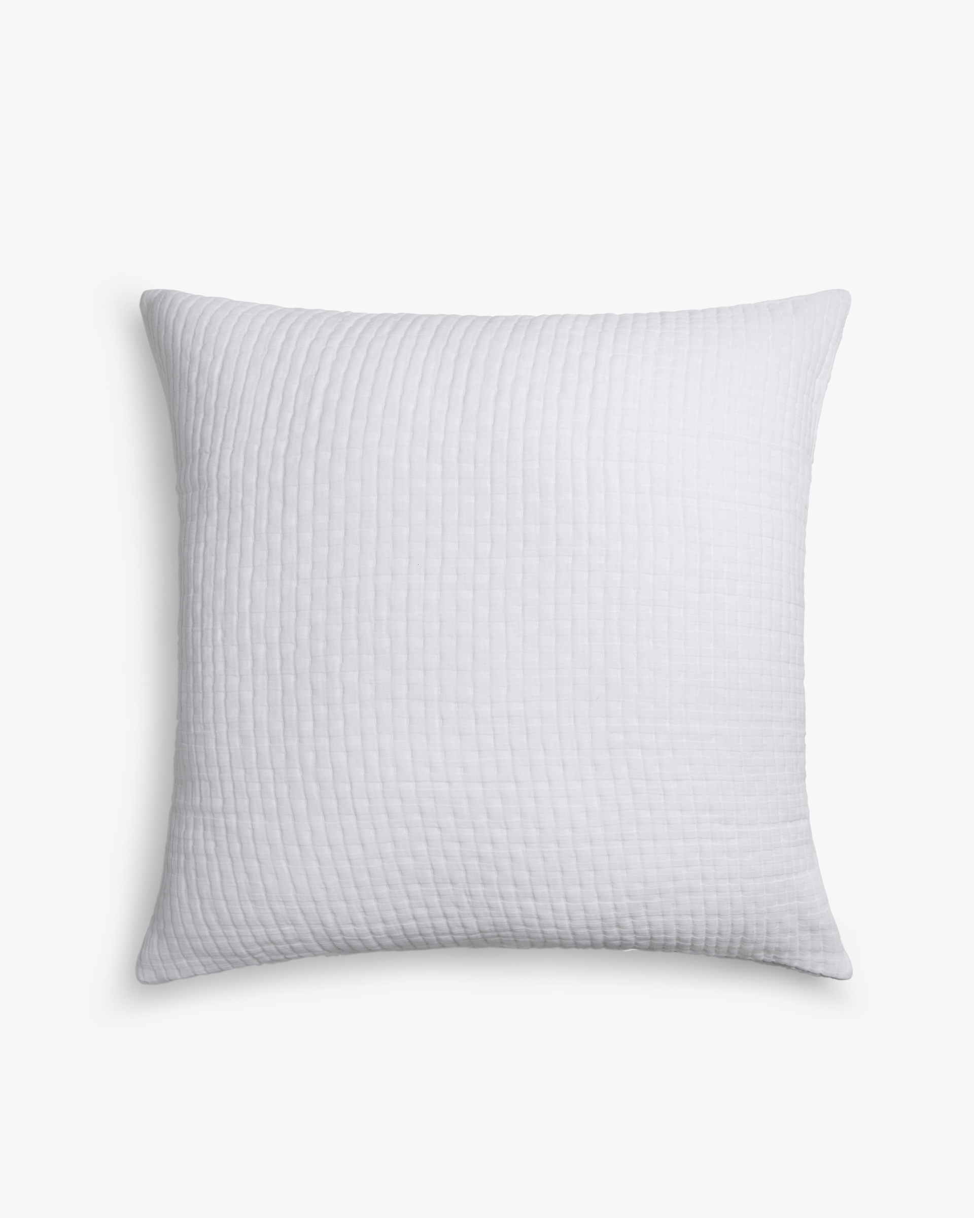 White Organic Air Cotton Euro Sham