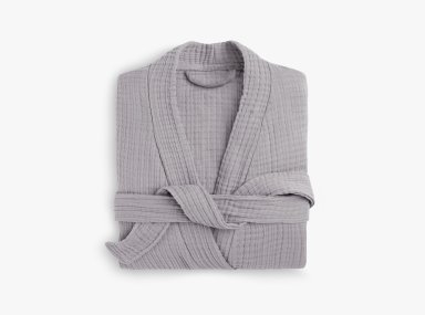 Grey Cloud Cotton Robe Product Image